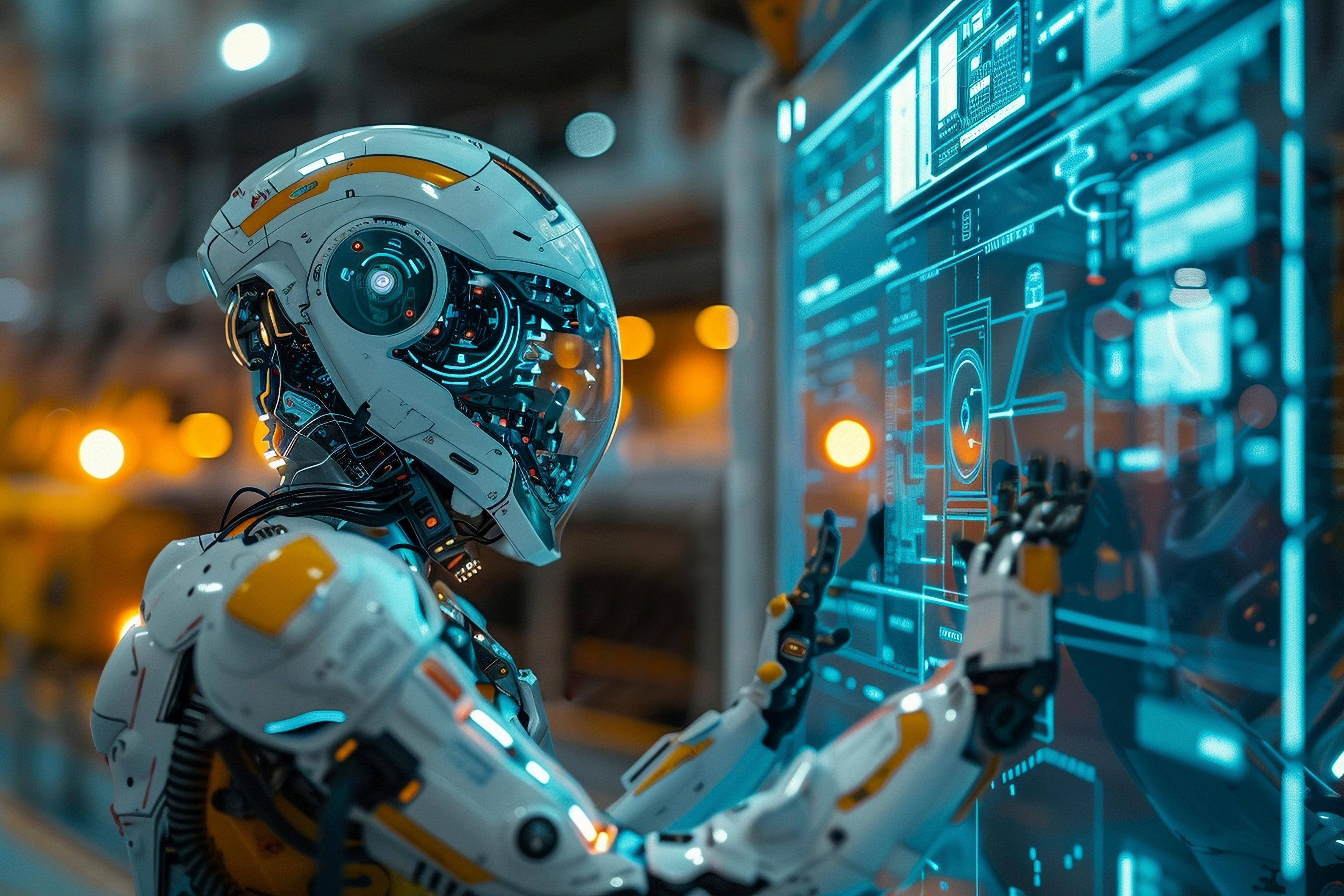 Robotics IT Services Background