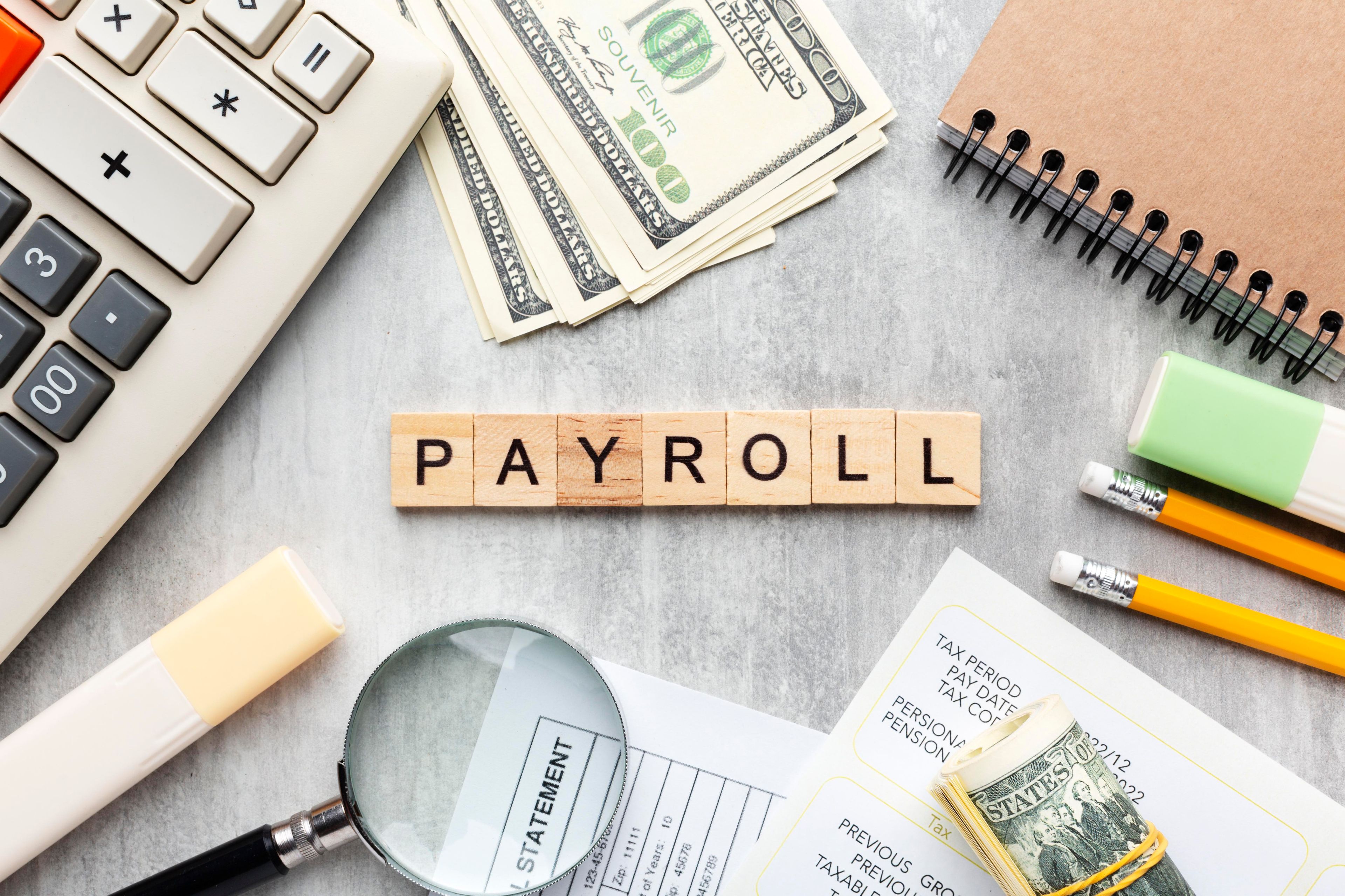 Payroll background